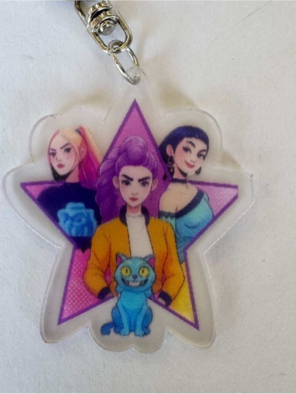 K-Pop Huntrix Demon Hunters Acrylic Keychain